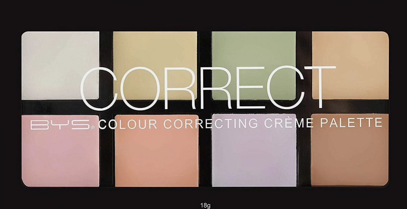 BYS Colour Correcting Creme Palette 18 g / 0.6 oz