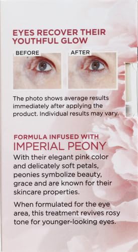 L'Oreal Paris Age Perfect Rosy Tone Brightener Eye Cream, 0.5 fl oz