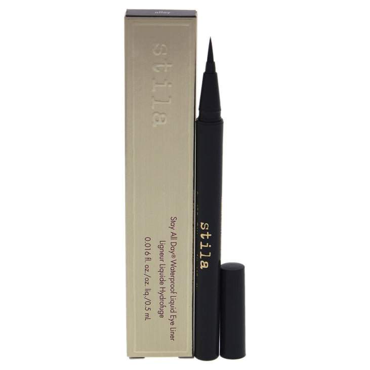 Stila Stay All Day Waterproof Liquid Eyeliner, Alloy, 0.02 Oz