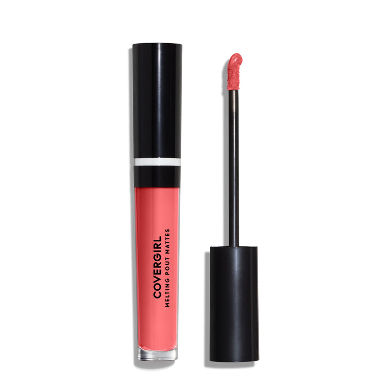COVERGIRL Melting Pout Matte Liquid Lipstick, 310 Coral Chronicles, 0.11 oz