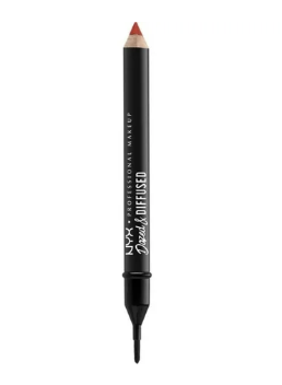 NYX DAZED & DIFFUSED BLURRING LIP LINER Dual-Ended Lip Liner En fuego