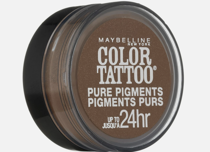 Maybelline Color Tattoo Pure Pigments Eyeshadow - 45 Downtown Brown