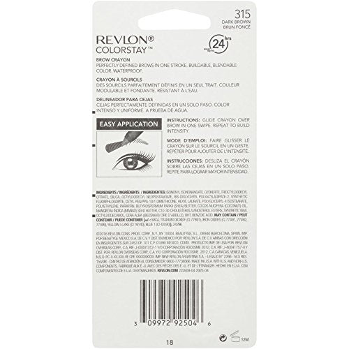 Revlon ColorStay™ Brow Crayon - Dark Brown