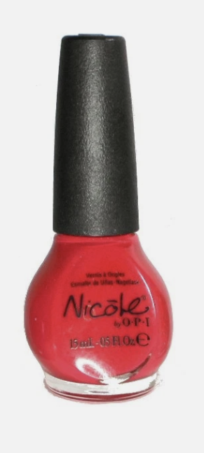 Nicole by OPI Nicloe Lacquer NI407 Please Red Cycle