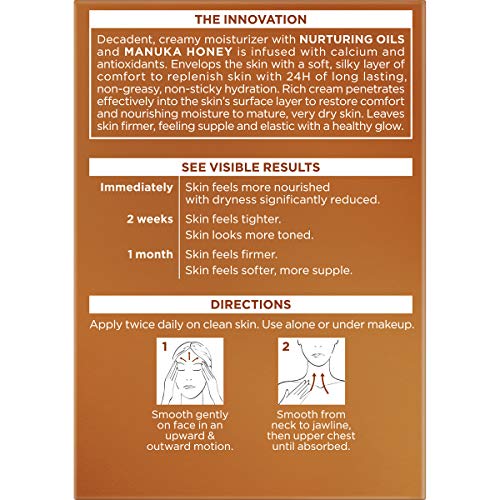 L'Oreal Paris Age Perfect Hydra Nutrition Night Balm, Firming Moisturizer, 1.7 oz