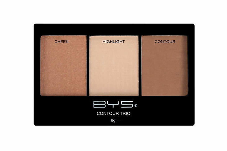 Bys Contour Trio Sassy - Lift, Contour, And Highlight Palette 3-color Shade
