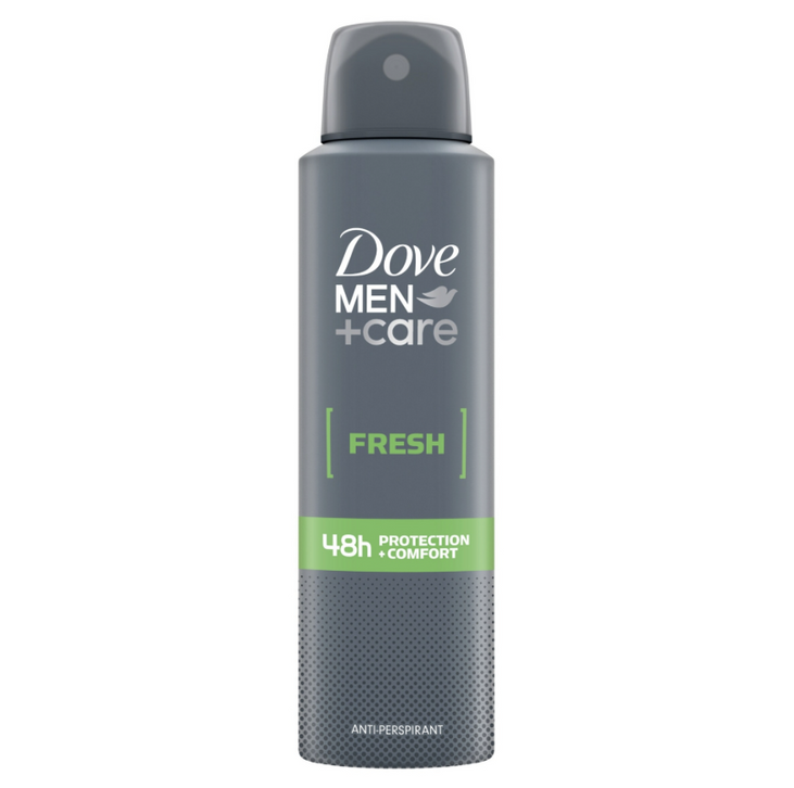 Dove Men+Care Anti Perspirant Deodorant 48h Fresh Spray 150 ml (6 PACK)