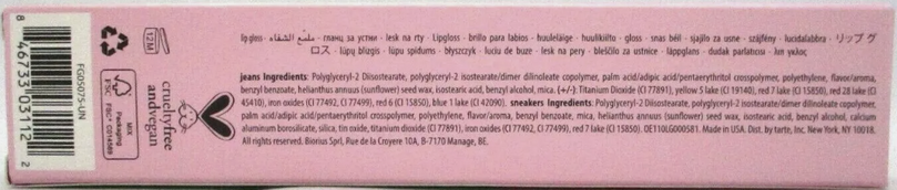 Tarte Sugar Rush Couple Goals Double-Ended Lip Gloss - Jean & Sneakers ~ 4.7 ml