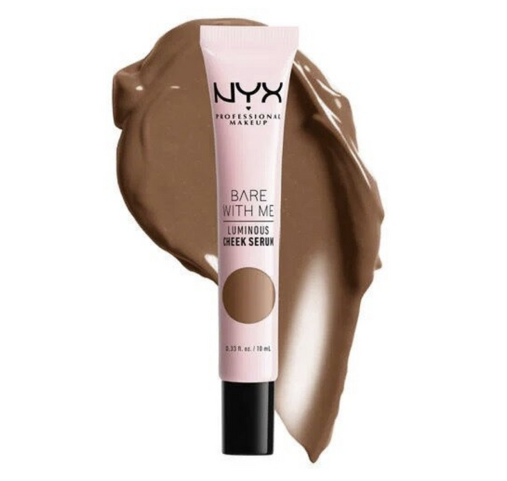 NYX Professional Makeup Bare with Me Luminous Cheek Serum - Tan Bronze (2 PACK)