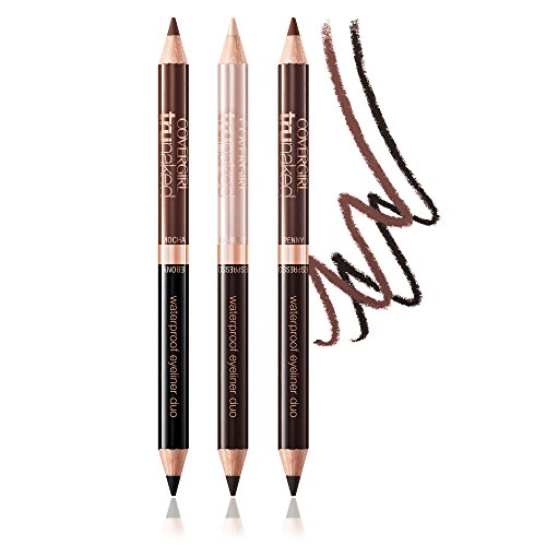 COVERGIRL truNaked Waterproof Eyeliner Duo Cashmere/Espresso, .03 oz