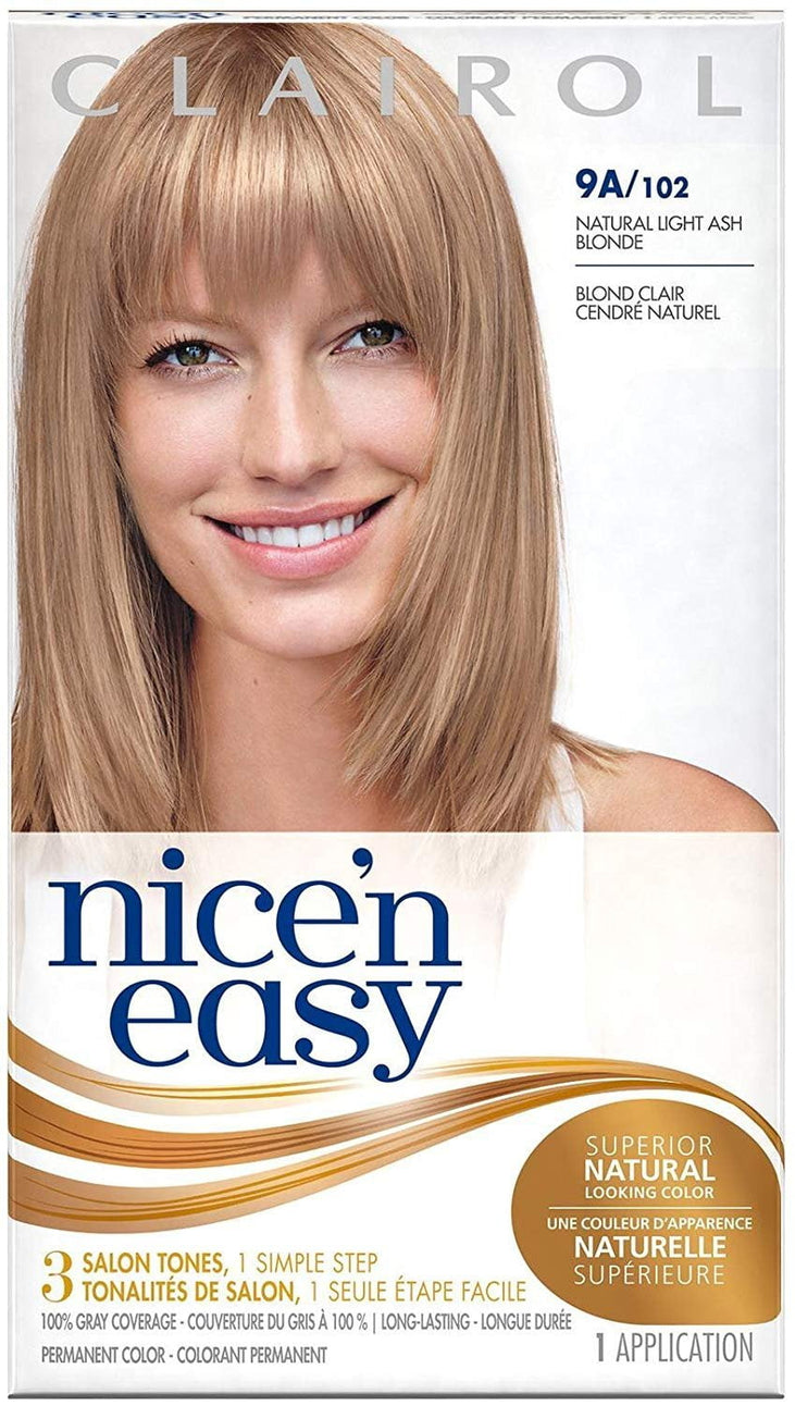 Clairol Nice 'n Easy Permanent Color, Natural Light Ash Blonde 1 ea