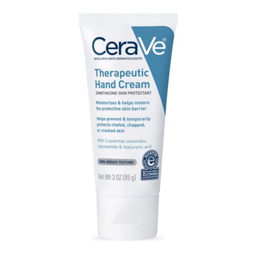 CeraVe Therapeutic Hand Cream for Dry Skin, 3 oz