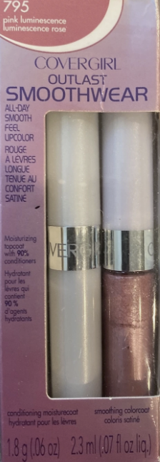 Covergirl Outlast Smoothwear All Day Lipcolor 795 Pink Luminescence