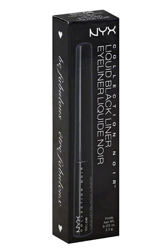 NYX Collection Noir Eye Liner - Liquid Black (BEL 06)