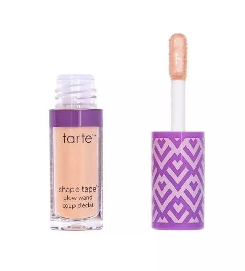 Tarte Shape Tape Glow Wand Vegan Liquid Highlighter Travel-Size 1ml (Aglow)
