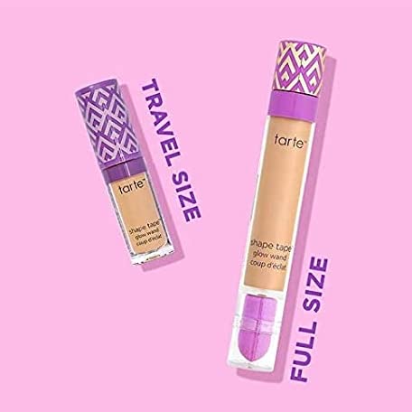 Tarte Shape Tape Glow Wand Vegan Liquid Highlighter Travel-Size 1ml (Aglow)