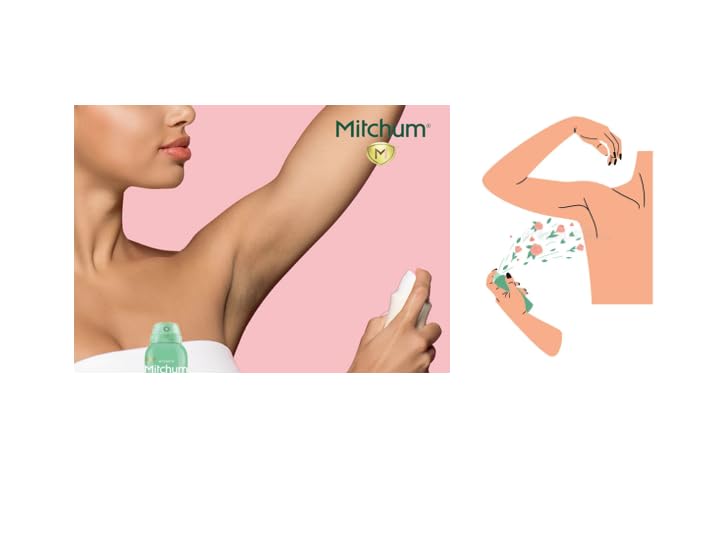 Mitchum WOMEN'S Anti-Perspirant & Deodorant Spray Shower Fresh & Powder Fresh