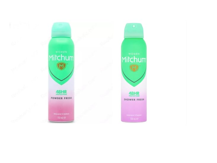 Mitchum WOMEN'S Anti-Perspirant & Deodorant Spray Shower Fresh & Powder Fresh