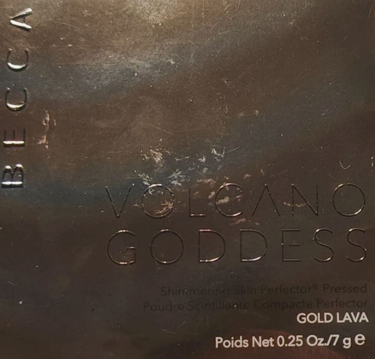 BECCA Volcano Goddess Shimmering Skin Perfector GOLD LAVA - Limited Edition