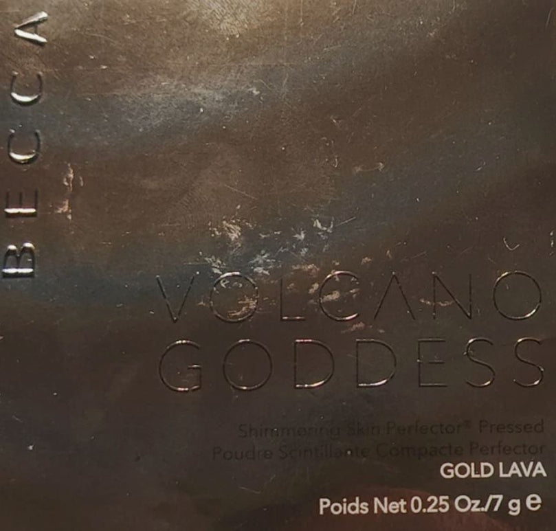 BECCA Volcano Goddess Shimmering Skin Perfector GOLD LAVA - Limited Edition
