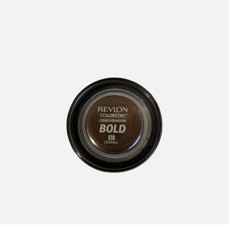 Revlon Colorstay Creme Eye Shadow, Longwear Blendable Matte or Shimmer Eye Makeup with Applicator Brush, Cognac, 0.18 oz