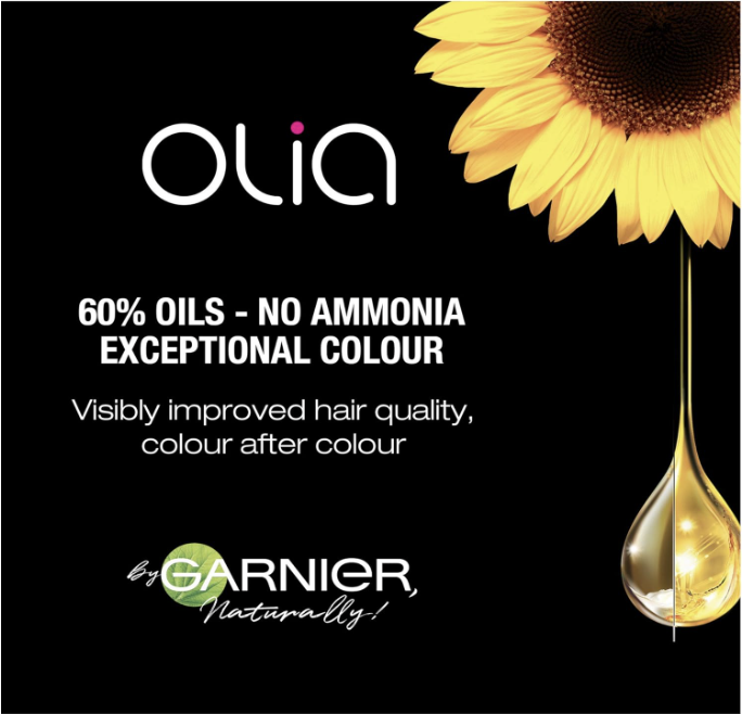 Garnier Olia Oil Powered Permanent Hair Color 10.0 Very Light Blonde (3 pack)