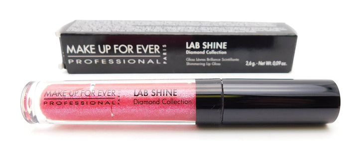 MAKE UP FOR EVER Lab Shine Diamond Collection Shimmering Lip Gloss D4 .09 Oz.