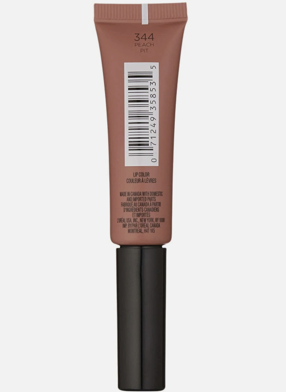 Loreal Paris Infallible Matte Lip Paints 344 Peach Pit