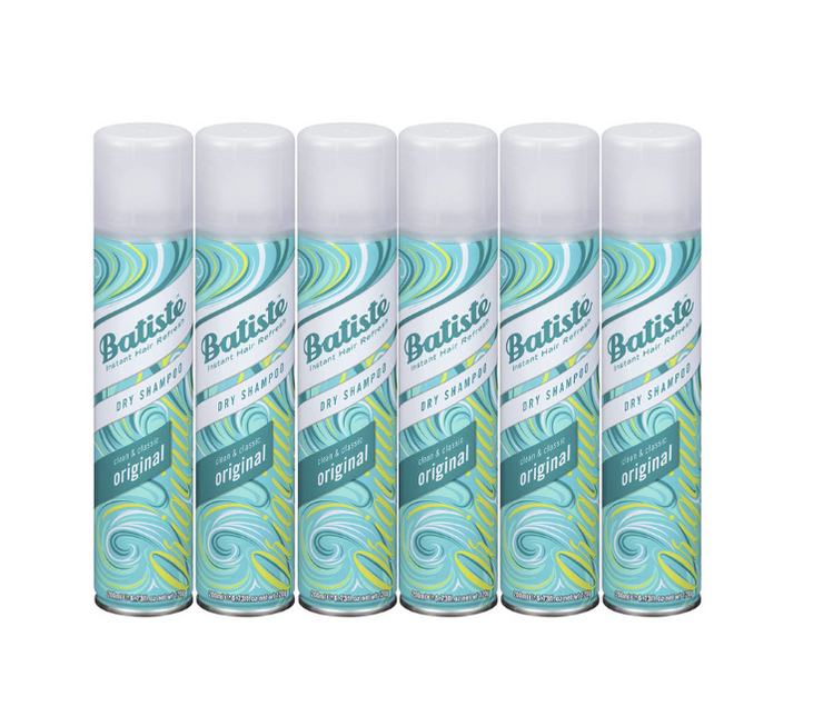 Batiste Shampoo Dry Original 6.73 Ounce 200ml 6 Pack