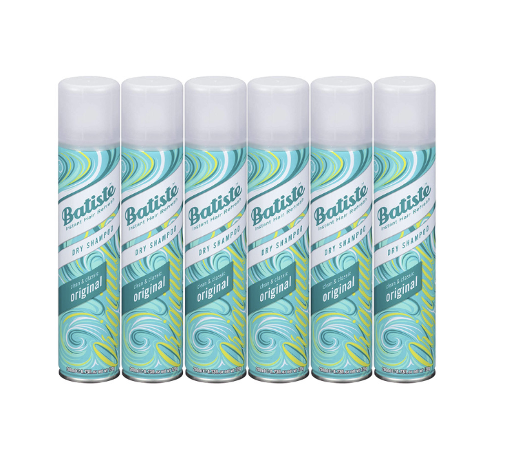 Batiste Shampoo Dry Original 6.73 Ounce 200ml 6 Pack