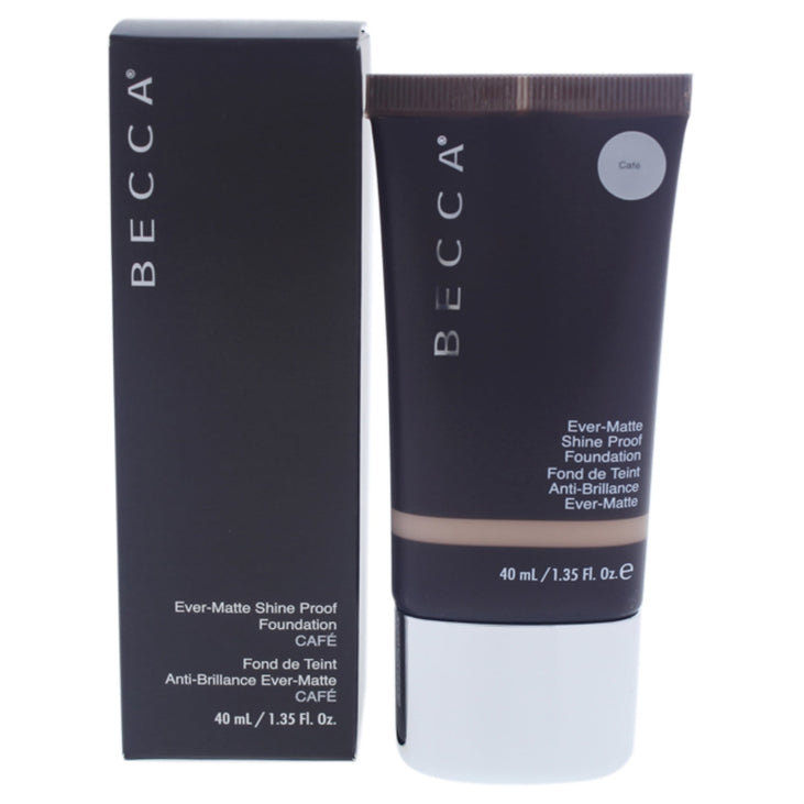 Ever-Matte Shine Proof Foundation - Cafe by Becca for Women - 1.35 oz Foundation