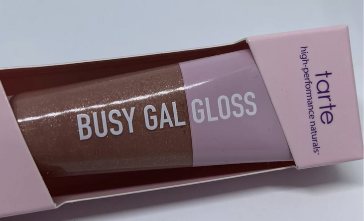 Tarte Busy Gal Glossy Lip Tint 9 to 5 Full Size 0.40 oz