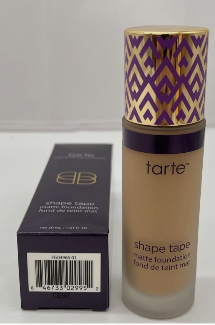 Tarte double duty beauty shape tape matte foundation- 39S medium tan sand