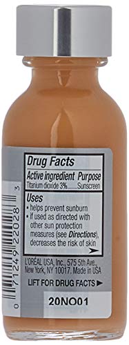 Loreal Paris Makeup True Match Super-Blendable Liquid Foundation - W4.5 Fresh Beige 1 Fl Oz