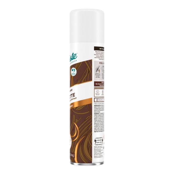 Batiste Dry Shampoo, Brunette, 3.81 oz (Pack of 2)
