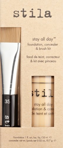 Stila Stay All Day Foundation Concealer & Brush Kit - Honey 8