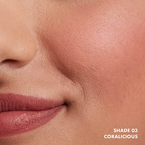 NYX PROFESSIONAL MAKEUP Sweet Cheeks Soft Cheek Tint, Cream Blush - Coralicious