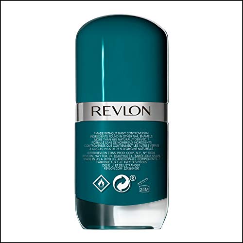 REVLON Ultra HD Snap Nail Color, Natural Rich Glossy Polish, 100% Vegan Formula, No Base or Top Coat Needed, 023 Daredevil, 0.27 fl oz