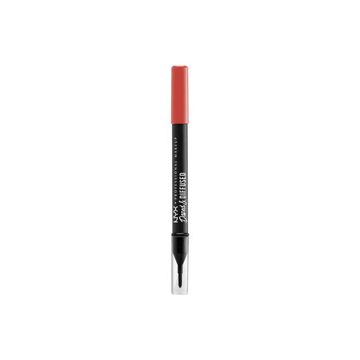 NYX DAZED & DIFFUSED BLURRING LIP LINER Dual-Ended Lip Liner En fuego