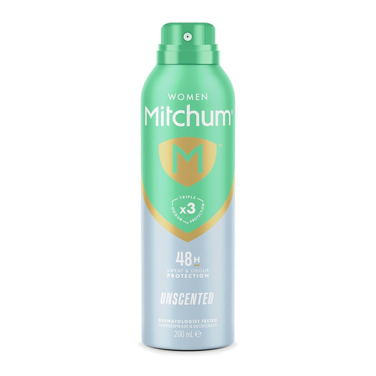 Mitchum Women Unscented Anti-perspirant Deodorant Spray 200ml