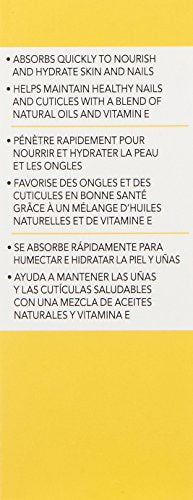 Revlon Essential Cuticle Oil, Nourishing Nail Care with Vitamin E, 0.5 oz