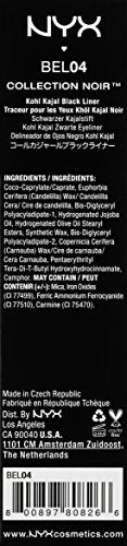 NYX Cosmetics Collection Noir Kohl Kajal Black Liner (BEL 04)