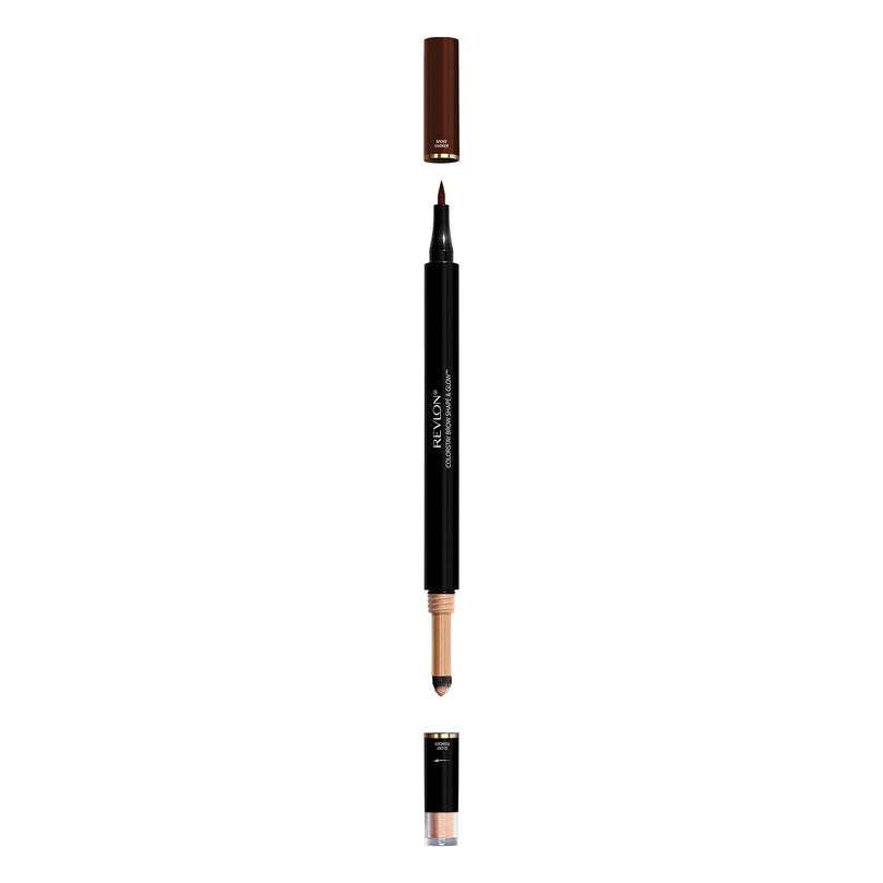 Revlon Colorstay Shape & Glow Eye Brow Marker and Highlighter 260 Dark Brown 0.02 Oz