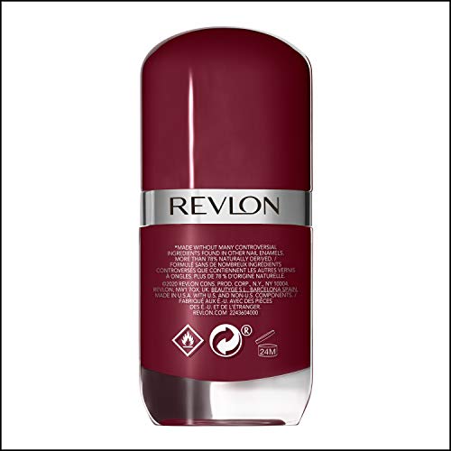 REVLON Ultra HD Snap Nail Color, Natural Rich Glossy Polish, 100% Vegan Formula, No Base or Top Coat Needed, 024 So Shady, 0.27 fl oz