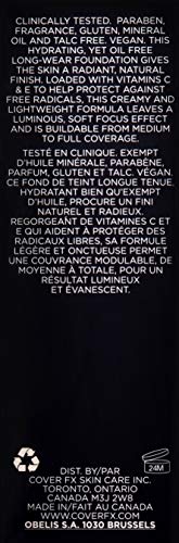 Cover FX Natural Finish Foundation - N110, 1 Fl Oz