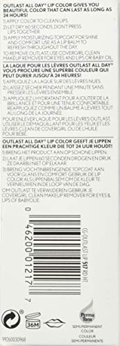 COVERGIRL Outlast All-Day Lip Color With Topcoat, Red Hot