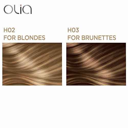 Garnier Hair Color Olia Ammonia-Free Permanent Hair Dye, H02 Highlights for Blondes, 2 Count (Packaging May Vary)