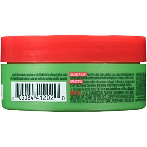 Garnier Fructis Style Pixie Play Crafting Cream, All Hair Types, oz. (Packaging May Vary) Texture 2 Ounce 2.0 Ounce