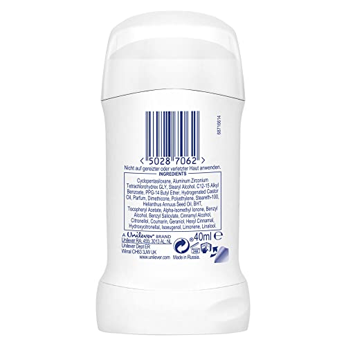 Dove Invisible Dry Stick Anti-Perspirant Deodorant 40ml