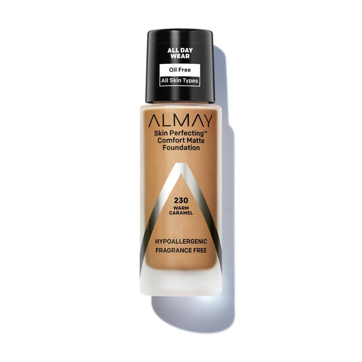Almay Skin Perfecting Comfort Matte Foundation - Warm Caramel